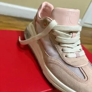 Salvatore Ferragamo | Shoes | Salvatore Ferragamo Pink  Salvatore Ferragamo Pink Sneakers with Sporty Design main image 0